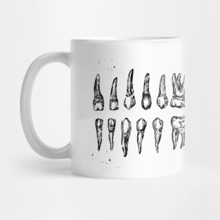 Teeth Diagram Mug